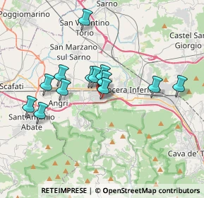 Mappa Via Giuseppe Torre, 84016 Pagani SA, Italia (3.41077)