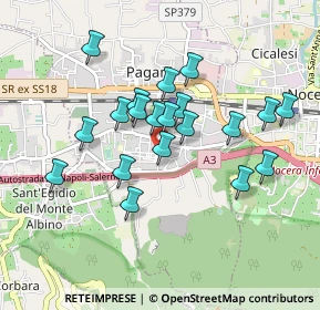 Mappa Via Giuseppe Torre, 84016 Pagani SA, Italia (0.843)