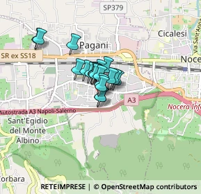 Mappa Via Giuseppe Torre, 84016 Pagani SA, Italia (0.4725)