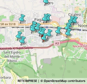 Mappa Via Giuseppe Torre, 84016 Pagani SA, Italia (0.9225)