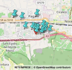 Mappa Via Giuseppe Torre, 84016 Pagani SA, Italia (0.62118)