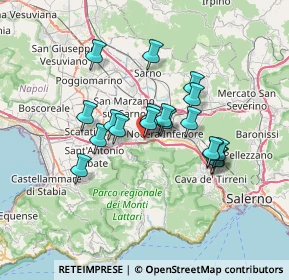 Mappa Via Giuseppe Torre, 84016 Pagani SA, Italia (5.94211)