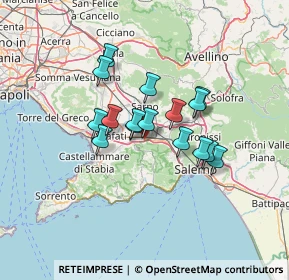Mappa Via Malet A, 84016 Pagani SA, Italia (10.55938)