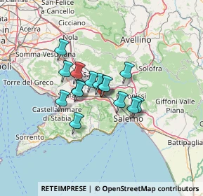 Mappa Via Michele Riccio, 84014 Nocera Inferiore SA, Italia (9.234)