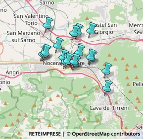 Mappa Via Michele Riccio, 84014 Nocera Inferiore SA, Italia (2.62444)