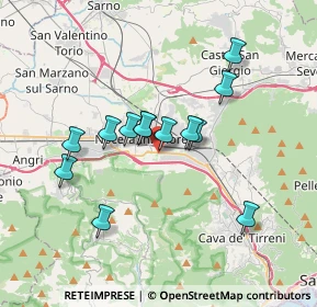 Mappa Via Michele Riccio, 84014 Nocera Inferiore SA, Italia (3.23308)