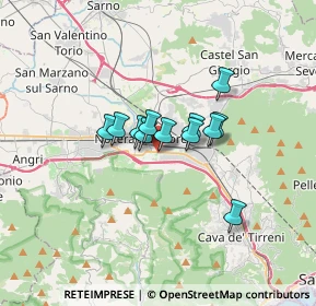 Mappa Via Michele Riccio, 84014 Nocera Inferiore SA, Italia (2.24)