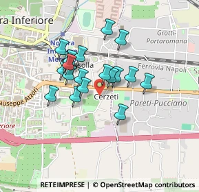 Mappa Via Michele Riccio, 84014 Nocera Inferiore SA, Italia (0.369)