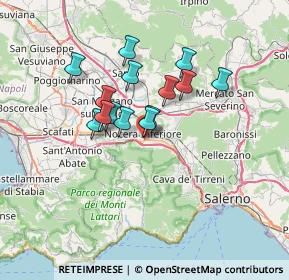 Mappa Parcheggio Conad, 84014 Nocera Inferiore SA, Italia (5.64)