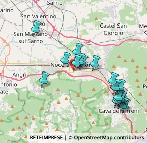 Mappa Parcheggio Conad, 84014 Nocera Inferiore SA, Italia (4.35167)