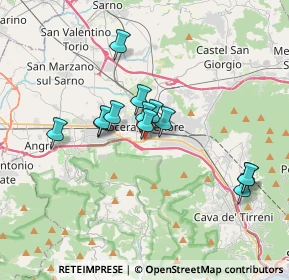 Mappa Parcheggio Conad, 84014 Nocera Inferiore SA, Italia (3.13308)