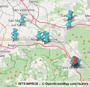 Mappa Parcheggio Conad, 84014 Nocera Inferiore SA, Italia (4.92813)