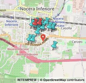 Mappa Parcheggio Conad, 84014 Nocera Inferiore SA, Italia (0.3275)
