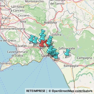 Mappa Via Sant'Alfonso, 84081 Baronissi SA, Italia (8.10286)