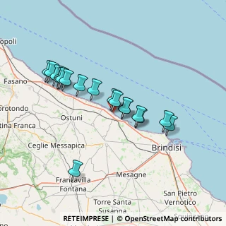 Mappa Viale dei tamaceri, 72012 Carovigno BR, Italia (14.26222)