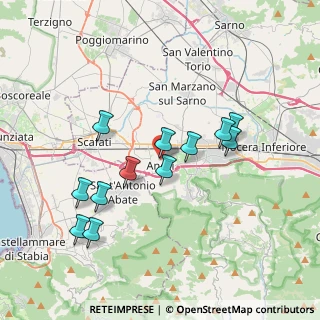 Mappa Via da Procida, 84012 Angri SA, Italia (3.74333)