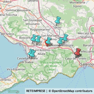 Mappa Via da Procida, 84012 Angri SA, Italia (7.6)