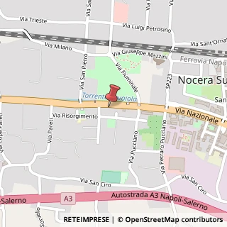 Mappa Via Nazionale, 735, 84015 Nocera Superiore, Salerno (Campania)