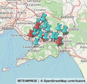 Mappa Via R. de Pascale, 84012 Angri SA, Italia (9.841)
