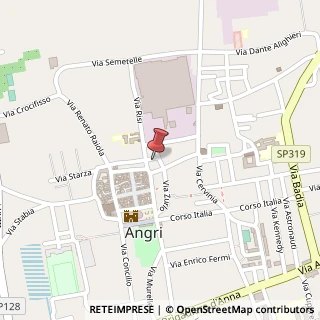 Mappa Via Giovanni da Procida, 5B, 84012 Angri, Salerno (Campania)