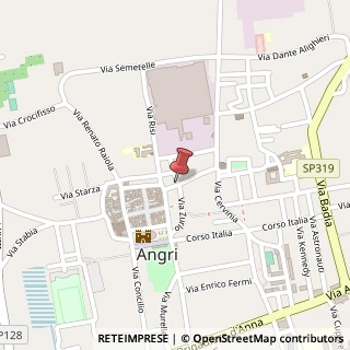 Mappa Via Zurlo, 69, 84012 Angri, Salerno (Campania)