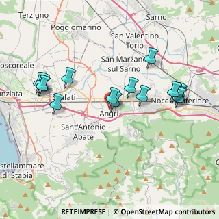 Mappa Via R. de Pascale, 84012 Angri SA, Italia (4.37125)