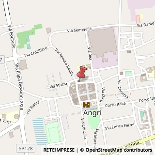 Mappa Via Incoronati,  12, 84012 Angri, Salerno (Campania)