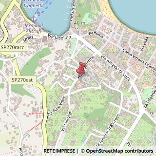 Mappa Via delle Terme, 43, 80077 Ischia, Napoli (Campania)