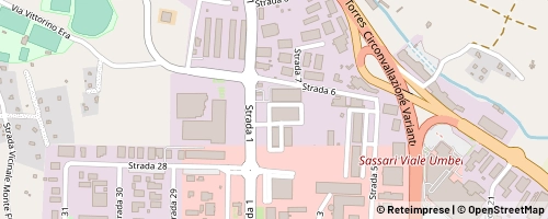Mappa Sassari