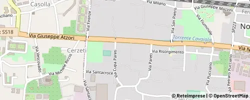 Mappa Nocera Superiore