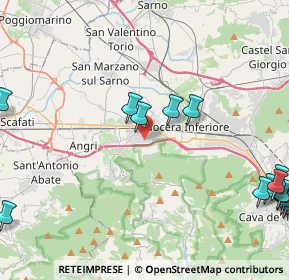 Mappa Via Bari, 84016 Pagani SA, Italia (6.77667)