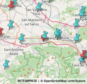 Mappa Via Bari, 84016 Pagani SA, Italia (6.83684)