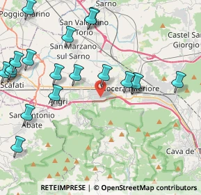 Mappa Via Bari, 84016 Pagani SA, Italia (5.6075)