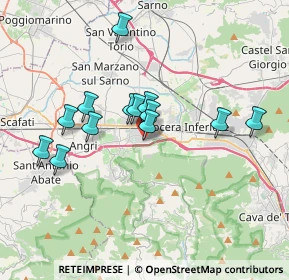Mappa Via Bari, 84016 Pagani SA, Italia (3.37308)