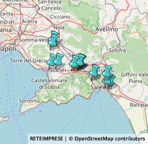 Mappa Via Bari, 84016 Pagani SA, Italia (9.26533)