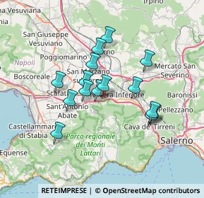 Mappa Via Bari, 84016 Pagani SA, Italia (6.11733)