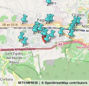 Mappa Via Bari, 84016 Pagani SA, Italia (0.9225)