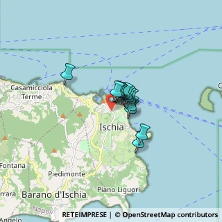 Mappa Via Casciaro, 80070 Ischia NA, Italia (0.88692)