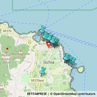 Mappa Via Casciaro, 80077 Ischia NA, Italia (0.62882)