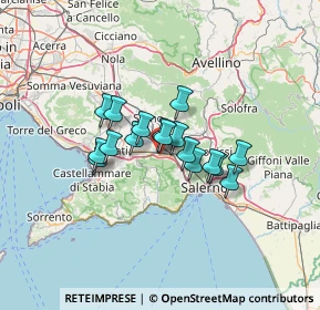 Mappa Via Colonnello Manlio Spera, 84014 Nocera Inferiore SA, Italia (9.37765)