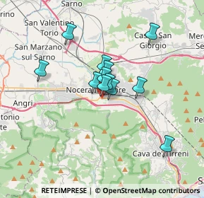 Mappa Via Colonnello Manlio Spera, 84014 Nocera Inferiore SA, Italia (2.67167)