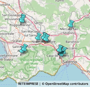 Mappa Via Colonnello Manlio Spera, 84014 Nocera Inferiore SA, Italia (6.66786)