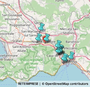 Mappa Via Colonnello Manlio Spera, 84014 Nocera Inferiore SA, Italia (6.4275)