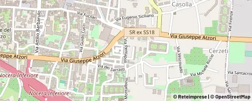 Mappa Nocera Inferiore