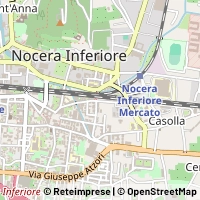 Hartă Nocera Inferiore