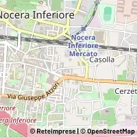 Kaart Nocera Inferiore