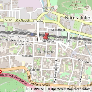 Mappa Via Roma, 61, 84014 Nocera Inferiore, Salerno (Campania)