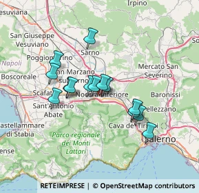 Mappa Via S. Matteo, 84014 Nocera Inferiore SA, Italia (5.84571)