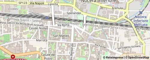 Mappa Cava de’ Tirreni