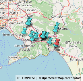 Mappa Via Saverio Costantino Amato, 84014 Nocera Inferiore SA, Italia (8.3635)